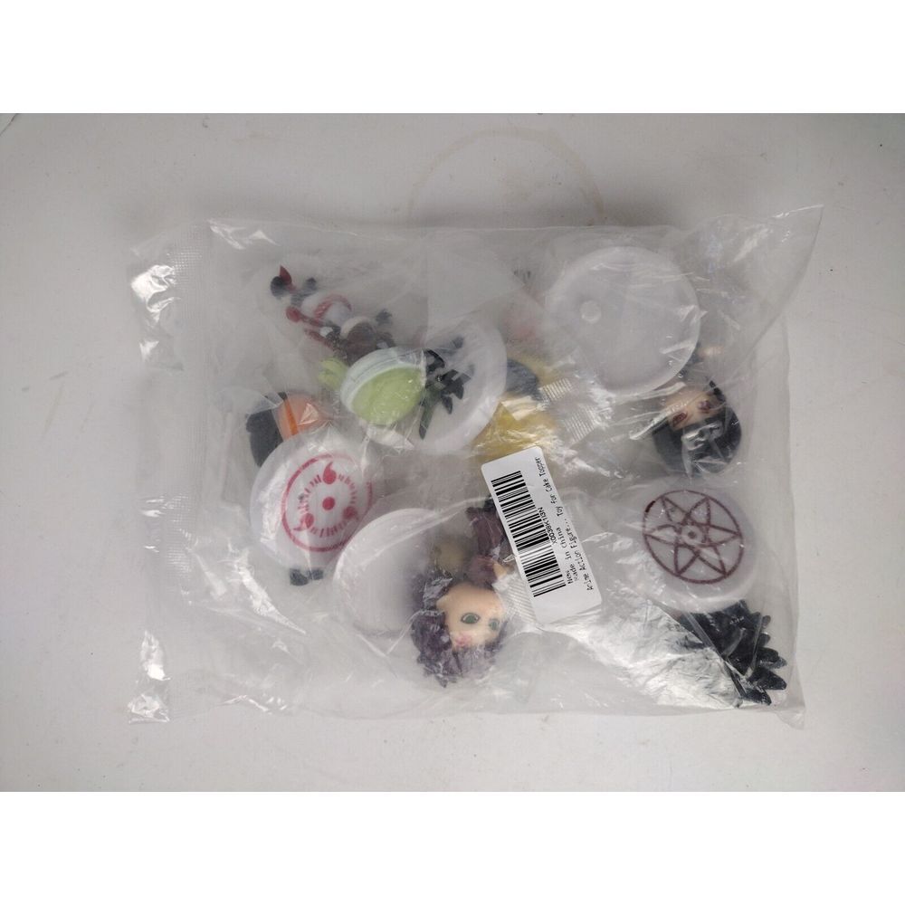 Anime Action Figures Set Of 6 Cake Toppers New Sealed In Package